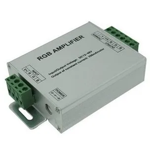 Светодиодный rgb-усилитель; DC12-24V вход, 12A ток используется для 3528 & 5050 SMD RGB светодиодные полосы света