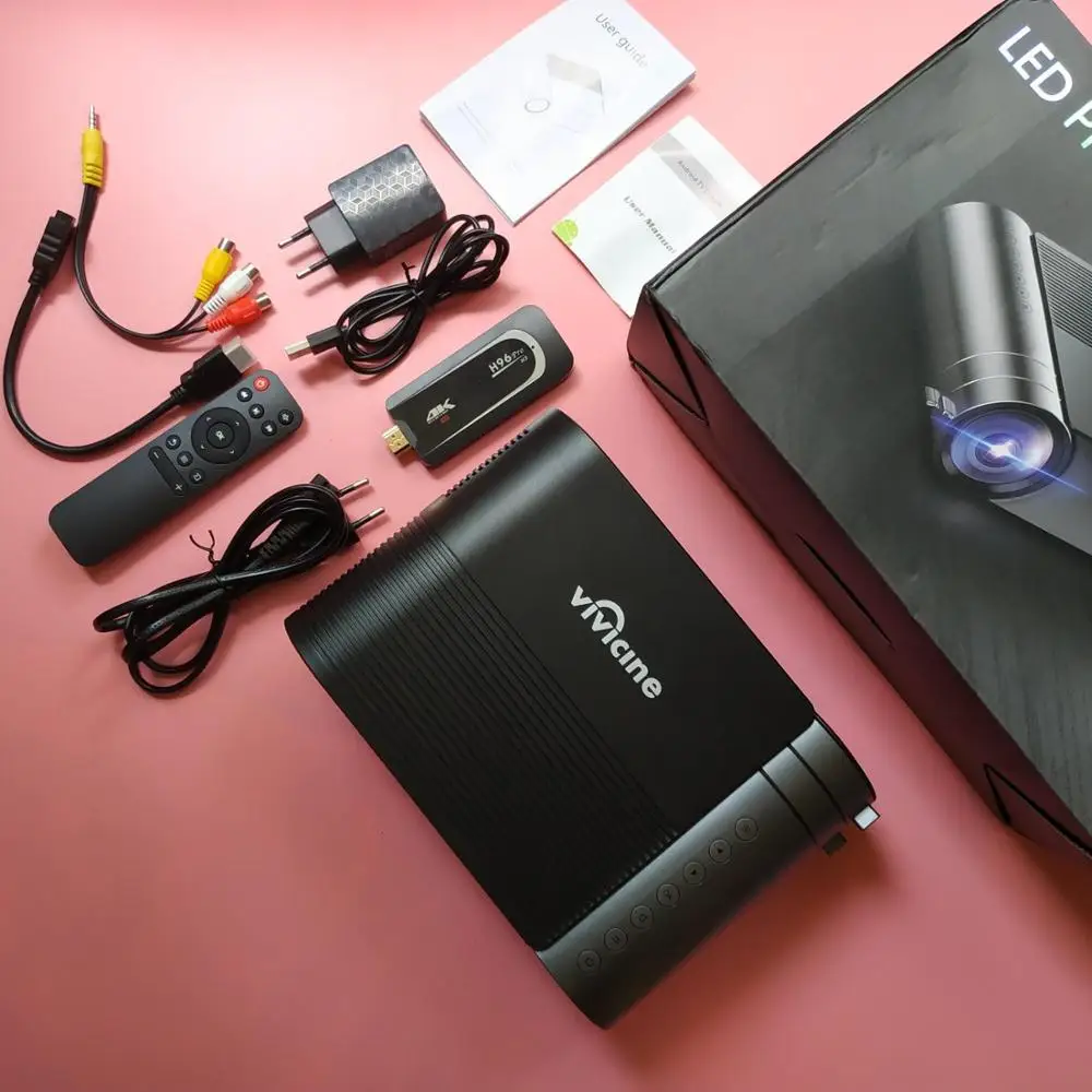 VIVICINE 720 p HD جهاز عرض (بروجكتور) ليد ، الخيار الروبوت 7.1 المحمولة HDMI USB 1080 p المسرح المنزلي Proyector بلوتوث WIFI البسيطة LED متعاطي المخدرات VIVICINE 720 p HD جهاز عرض (بروجكتور) ليد ، الخيار الروبوت 7.1 المحمولة HDMI USB 1080 p المسرح المنزلي Proyector بلوتوث WIFI البسيطة LED متعاطي المخدرات