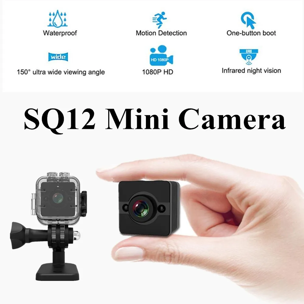 Kopen SQ12 auto camer HD 1080 P Mini camera Groothoek Waterdicht MINI Camcorder DVR Mini video camera Sport camera SQ 12 mikro kamera