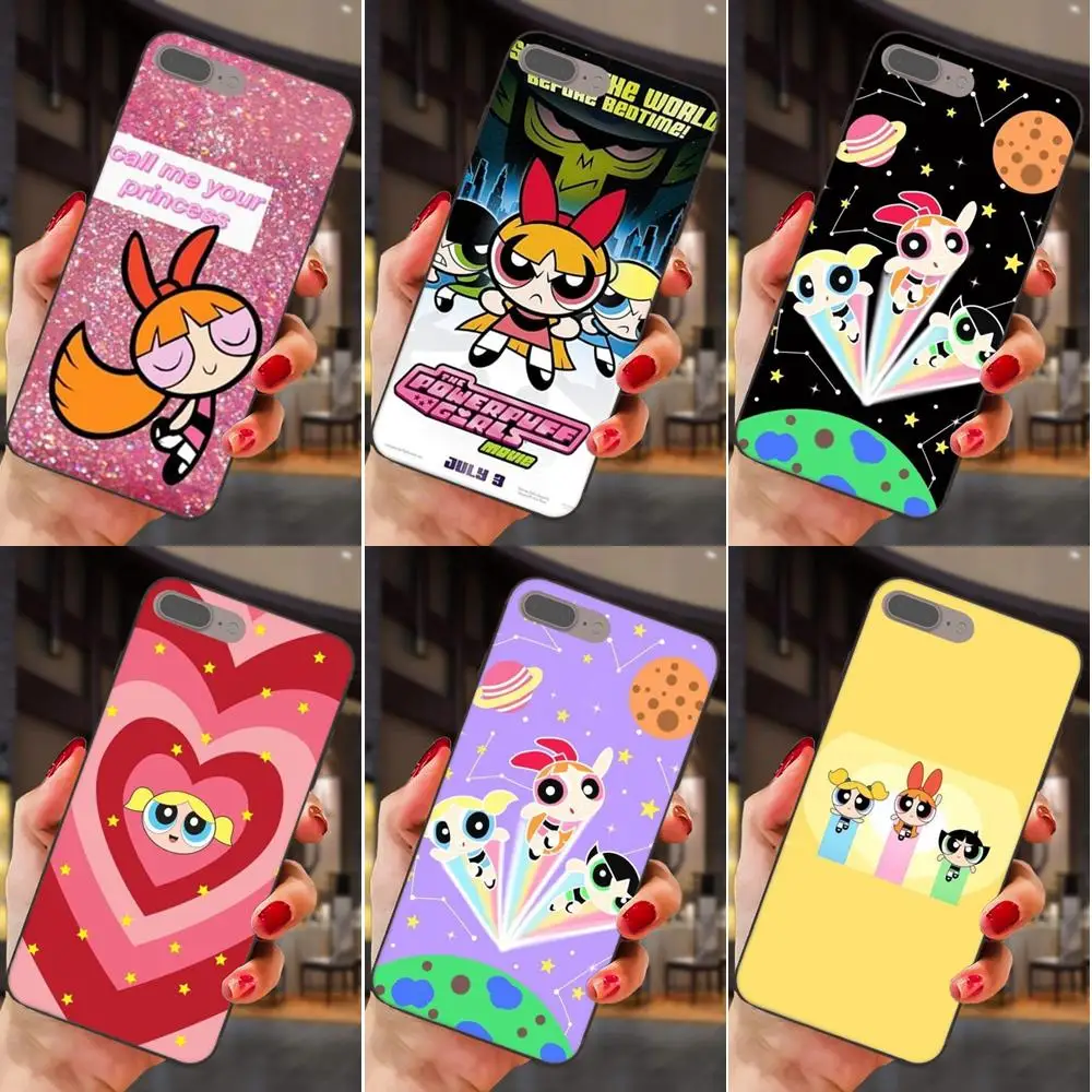 

Cartoon Powerpuff Girls For Samsung Galaxy A3 A5 A6 A6s A7 A8 A9 Star Plus 2016 2017 2018 Lovely Block Phone Case