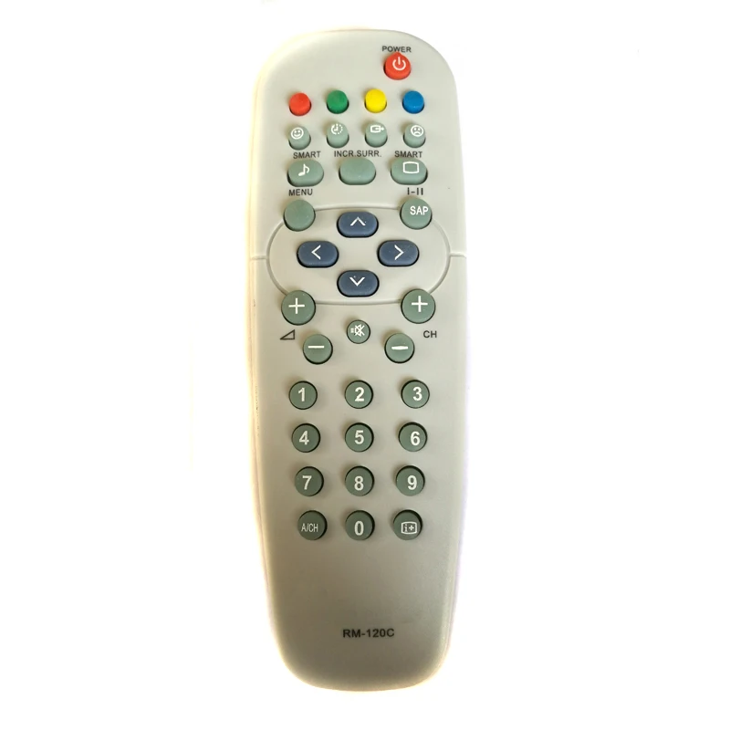 

New Universal Fit For Philips RM-120C TV Replacement Remote Control Used For RM120C Fernbedienung