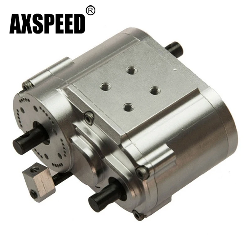 High Quality 2 Speed Transfer Case for 1/10 RC Crawler, truck SCX10 RC4WD Free Shipping