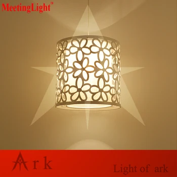 

Nordic LOFT Creative Hollow out DIA 25CM iron FLOWER Residential dining bar stairs lighting industrial led pendant light
