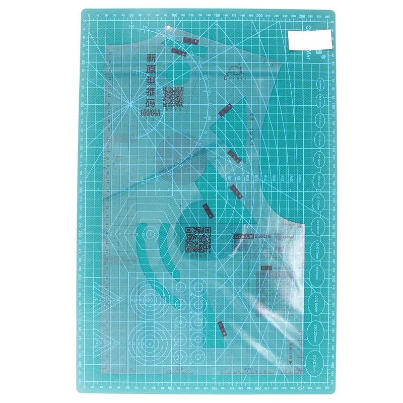  1:1 Fashion Cloth Design Ruler Crop Mold School Student Teaching Apparel Drawing Template Garment P - 33060411605