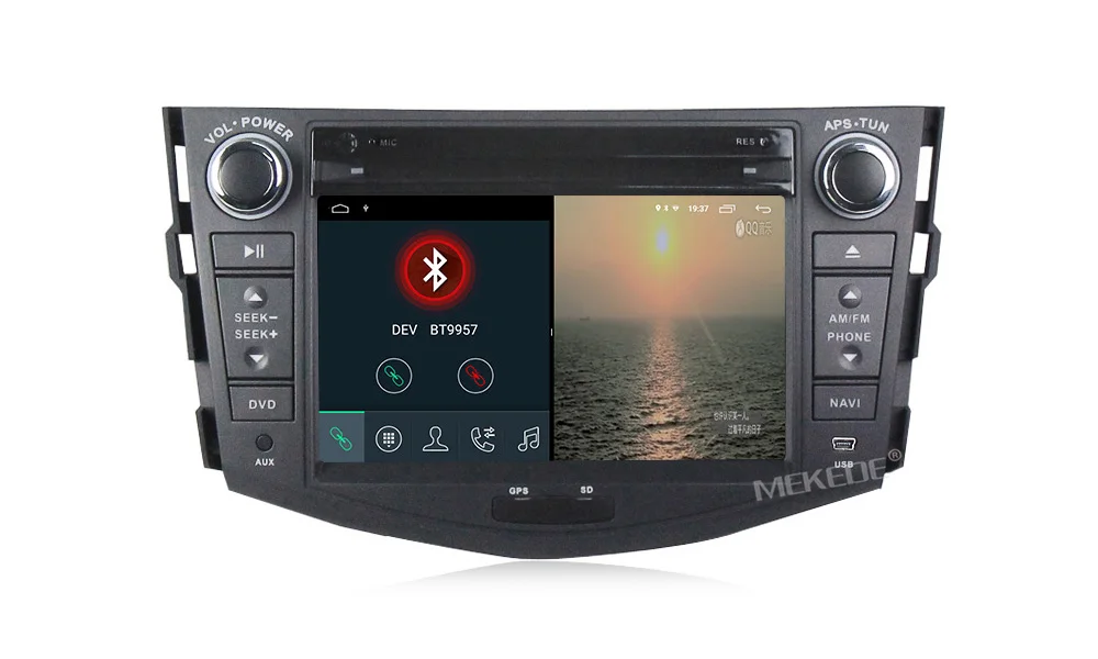 Sale Mekede Car Multimedia Player Android 9.1 GPS 2 Din car dvd player for Toyota RAV4 2007 2008 2009 2010 2011 wifi bluetooth radio 19