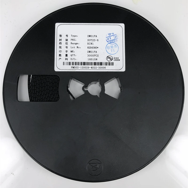 (20 개) DW01FA DW01 SOT23-6 SMD 리튬 배터리 보호 칩 새로운 원본