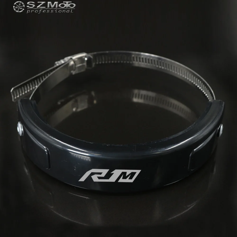 

For YAMAHA R1M Silencer Round Oval Exhaust Protector Can Cover Motorcycle SCOPE 100MM-140MM silicone Protect 2016 2017 2018