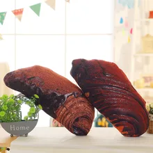 Креативная имитация, покрытая шоколадом круассан, плюшевая подушка, мягкая еда, хлеб, игрушка, забавная кукла для детей, милый подарок на день рождения