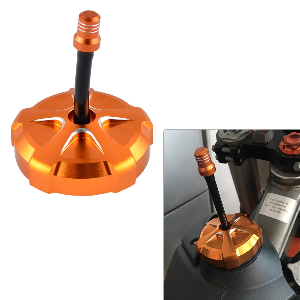 NICECNC Motorcycle Fuel Petrol Tank Gas Cap Cover For KTM 85 125 150 250 350 450 SX SXF SX-F 2013 2014 2015 2016 2017 2018