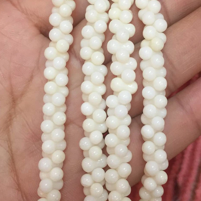 

4 colors natural coral stone bone-shape loose spacers beads 3x6mm 4x8mm 5x10mm fashion women diy Jewelry making 15 inch B660