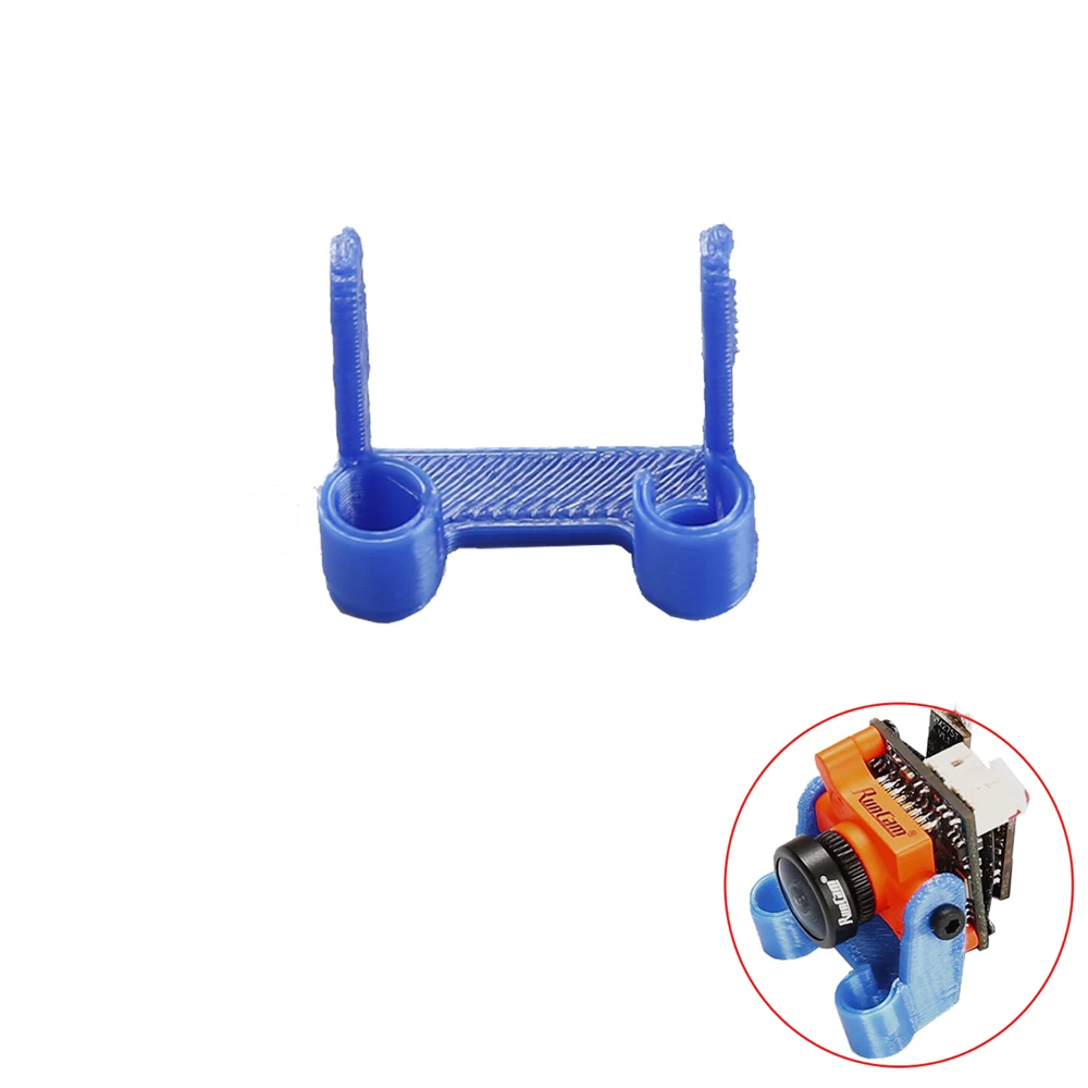

2pcs 3D Printing Camera Holder Mount Bracket for Runcam Micro Swift /foxeer Arrow FPV Racer Drone RC Toys