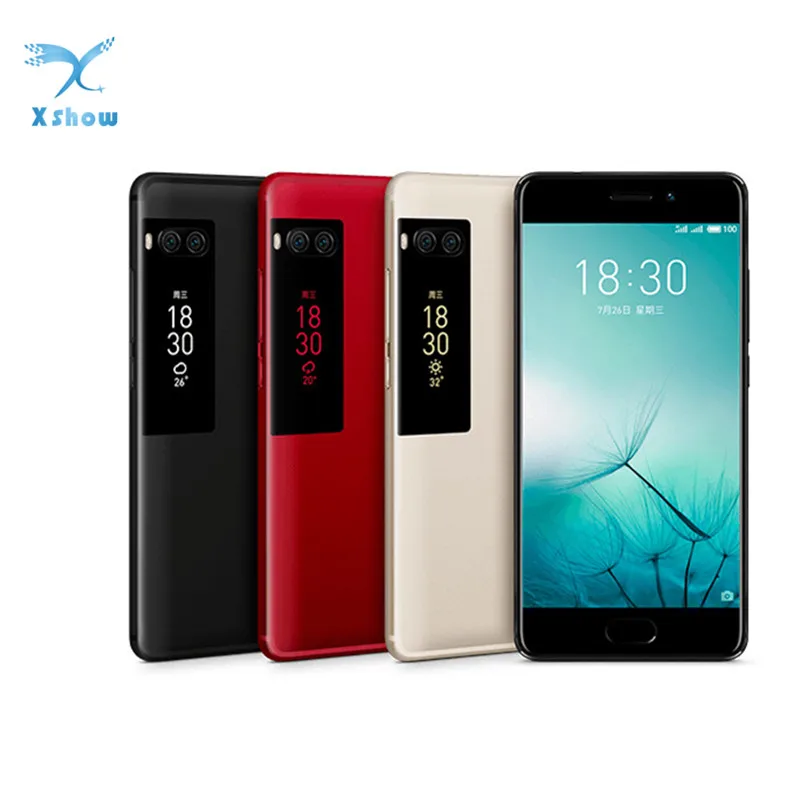Meizu Pro 7 смартфон 4 ГБ ОЗУ 128 Гб ПЗУ сотовый телефон 5 2 &quot1080 P двойной задний 12.0MP
