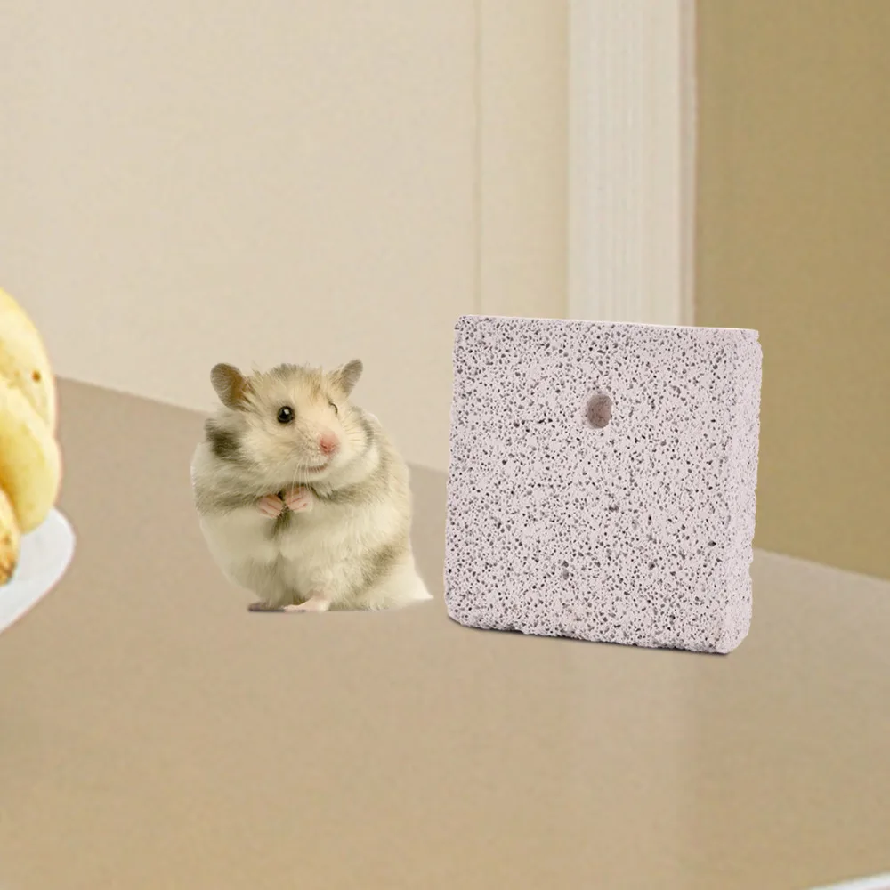 

Hamsters Chew Blocks For Pet stone Chew Toys for hamsters chinchillas guinea pigs and other small pets