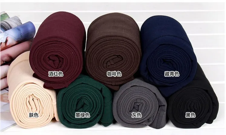 2014 autumn candy color legging stucco brushed step plus velvet thermal ankle length trousers | Женская одежда