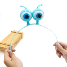 Детский осветительный головной убор светодиодный светящийся большой глаз Глазные яблоки повязка на голову Хэллоуин вечерние свадебные украшения