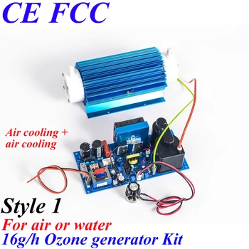 

Pinuslongaeva CE EMC LVD FCC 16g/h Quartz tube type ozone generator Kit tap water ozone generator air purifier