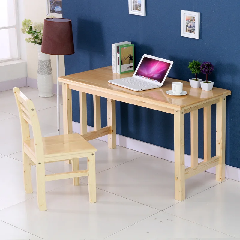 Компьютерный стол офисная мебель для дома твердый деревянный ноутбук стол для ноутбука стол для учебы минималистичный 80*60*75 см горячий