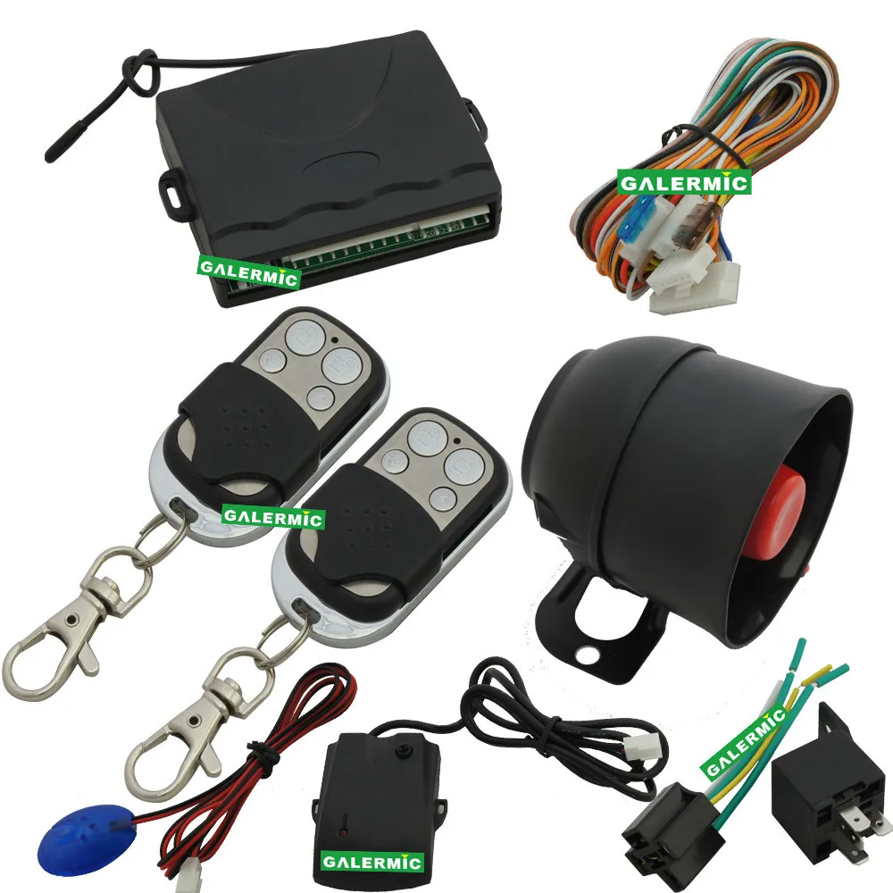 With engine off relay car security system, car finding, remote trunk