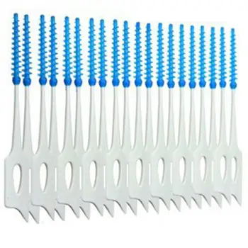 

40Pcs/Set Brushing Teeth Crevice Between Teeth Toothbrush Cleaning Tool Teeth Care Dental Interdental Brush High Quality