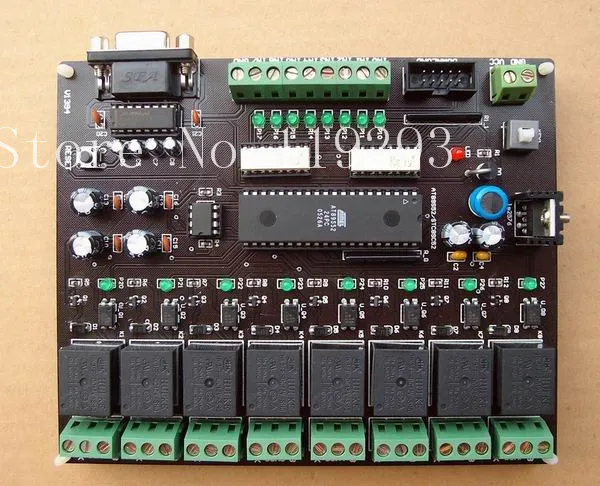 

[SA]12 volts / 24V eight input and output microcontroller / computer PC control relay module--5pcs/lot