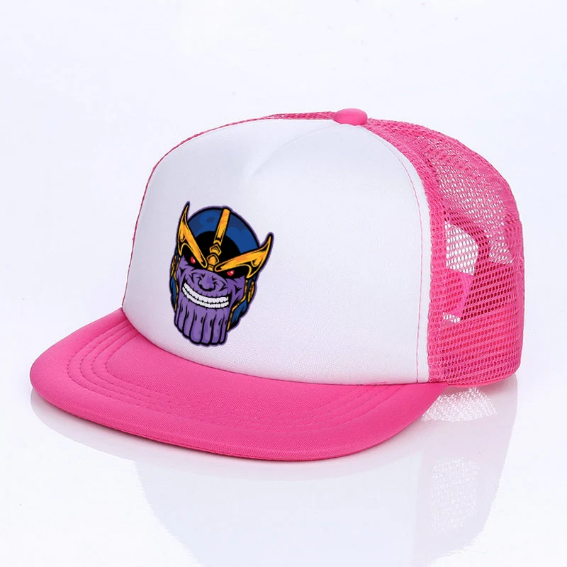 Mavel Мстители: Бесконечная война танос Snapback шляпа для взрослых Infinity Gauntlet хип-хоп кепка детская железная Мужская регулируемая бейсболка YF020 - Цвет: YF02011