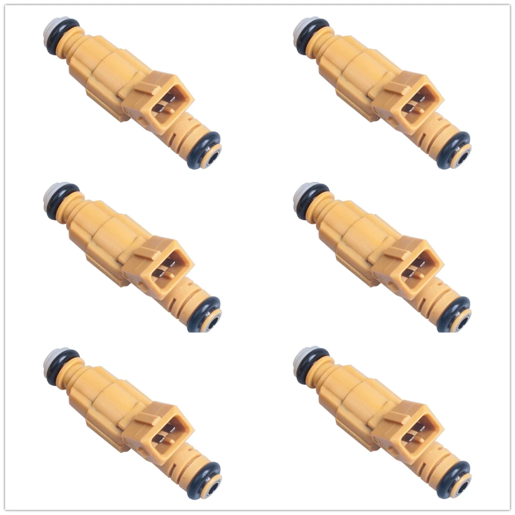 

6 Pcs Fuel Injector For 1994-1999 Ford Mercury Lincoln 4.6l 5.0l 6.8l 0280155710
