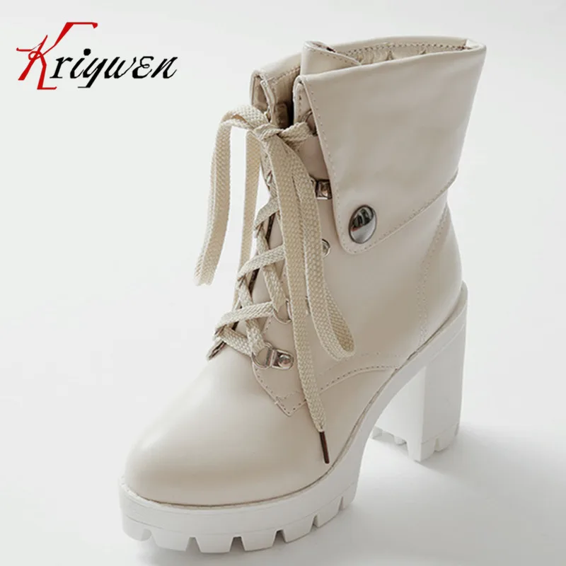 fall platform booties