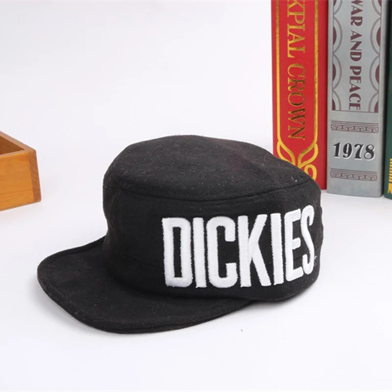 

Stylish 2016 Fashion Unisex Flat Hat for Boys Girls Embroidery Letter Outdoor Felt Baseball Field Caps Winter Hats For Kids