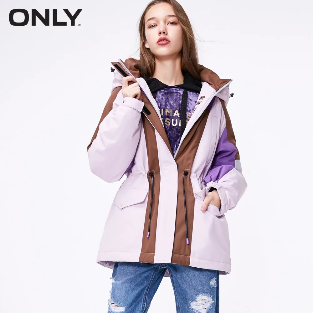 

ONLY Women's Medium Style Loose Fit Down Jacket |118312598