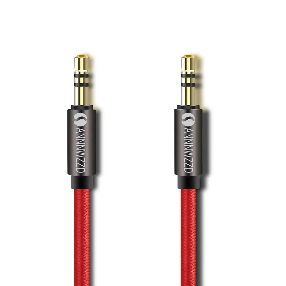 3.5mm AUX Cable Premium Auxiliary for Headphones, iPods, iPhones, iPads, Home Car Stereos Audio Cable 0.5M 1M 2M 3M