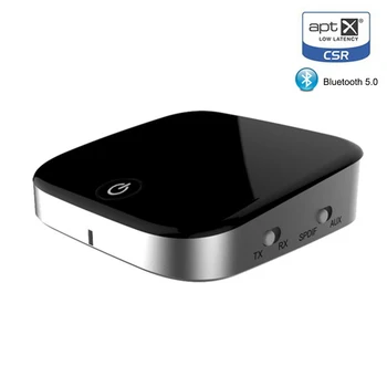 

Wireless Bluetooth 5.0 Transmitter Receiver Audio Adapter Optical Toslink/SPDIF/3.5mm Stereo Output Support SBC RX ACC r29