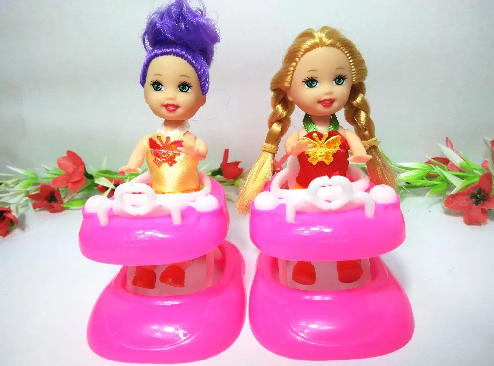 Kid s play house toys Including the kelly dolls Doll Accessories Handmade Doll s Plastic baby