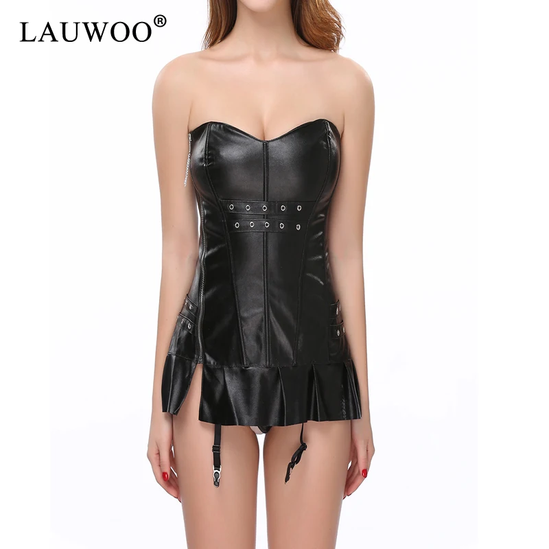 Corset Rouge Avec Robe Robes Corset Sexy Pour Femmes Grande Taille Jupe Corset Gothique Soirée Maille Robe Maxi Avec Corset