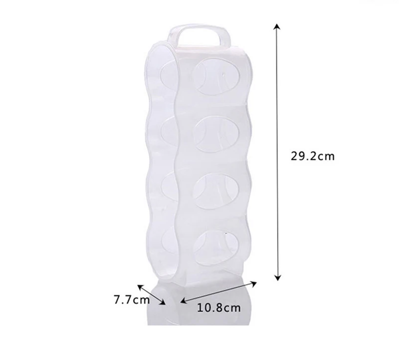 Honana CF-KT04 Cans Storage Box Refrigerator Fridge Organizer Four Case Sauce Bottle Container