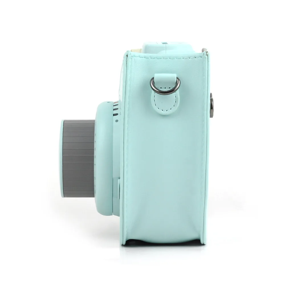 Портативный 5 цветов из искусственной кожи пленка камера сумка чехол с плечевым ремнем для Fujifilm, Polaroid Mini 8/8+/9 Instax