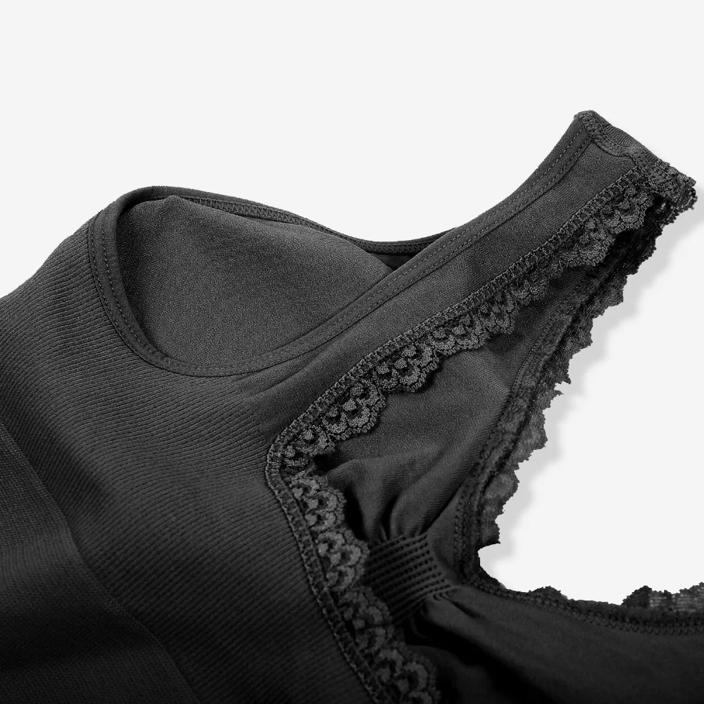 Hot Sell Wire Free Running Bra For Woman Girl Lace Sports Bra Push Up Underwear Female Gym Black White Wireless Brassiere Bras