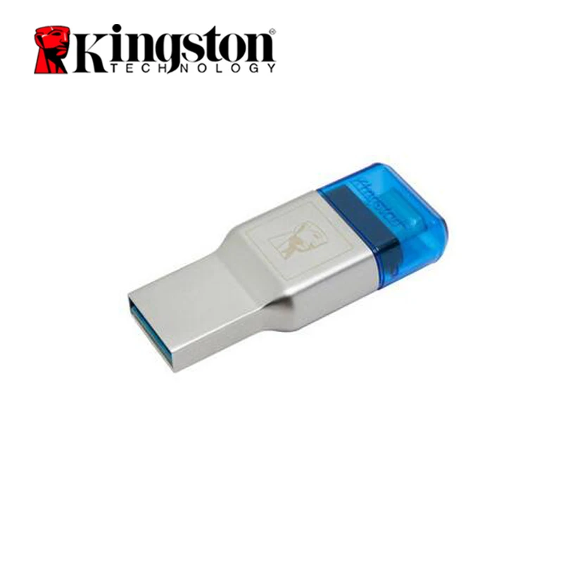 Kingston USB3.1 Micro SD кард-ридер высокоскоростной двойной интерфейс поддерживает компьютеры, интерфейсы type-C, смартфоны, планшеты