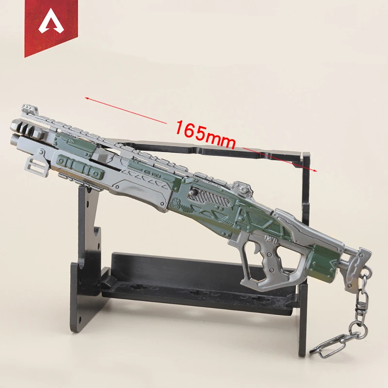 

2019 NEW APEX Legends Game Battle Royale Action Figure Shot gun Gun Model 16CM Alloy Weapons APEX Legends Keychain Toy