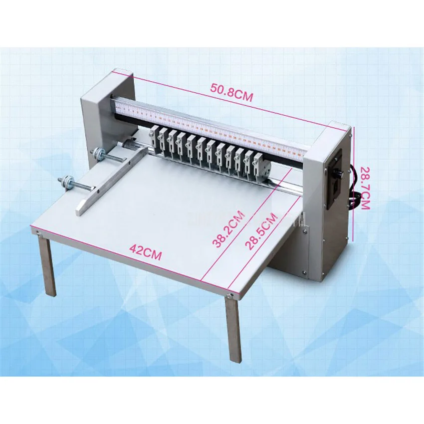 Self-adhesive Sticker Half Cutting Machine Electric Adhesive Sticker Paper Cutter Cutting Machine Width 400mm Speed 50-280r/min