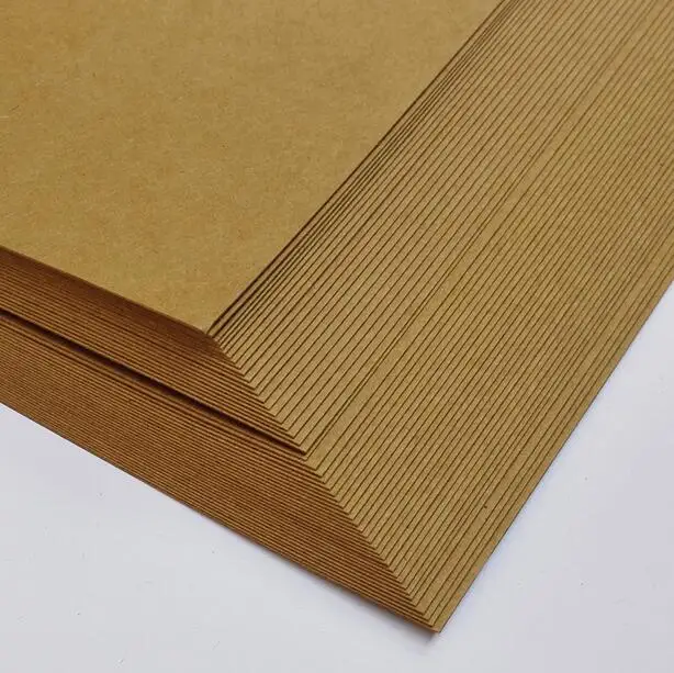230g A4 Brown Kraft Blank Matte Paper Cardstock Thick Papers 230g A4 Brown Kraft Blank Matte Paper Cardstock Thick Papers Cardboard For Craft Cardmaking 2 To 50 Sheets In Copy From Office School Supplies On