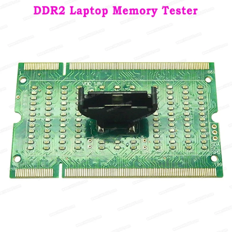 Ноутбук DDR2 DDR3 Разъем для карты памяти тестер с светодиодный DDR2 Слот тестер для материнской платы ноутбука - Цвет: DDR2