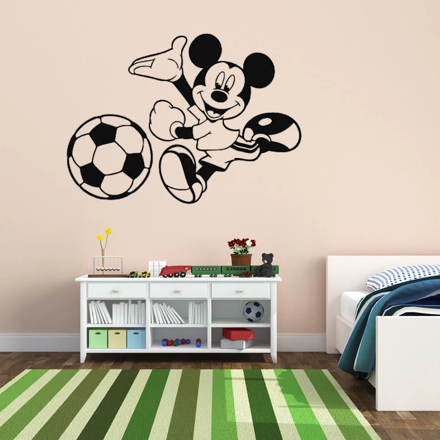 Footballs Wall Decal Art Stickers football sport bedroom nursery playroom