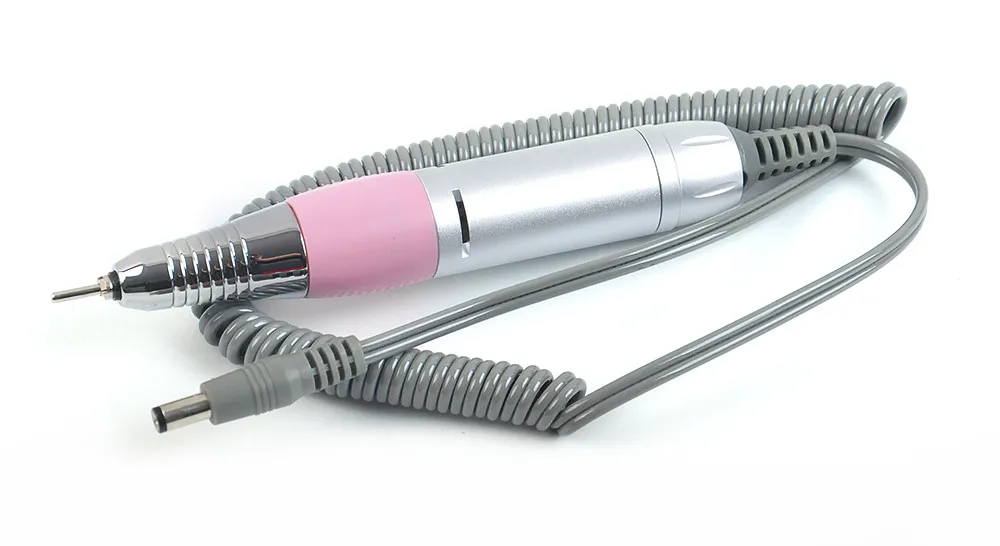Дрель маникюрный наконечник для электрического маникюрного станка для ногтей сменная ручка для маникюра инструменты для ногтей - Цвет: Pink