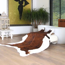 Ковер с принтом зебры/коровы/леопарда для гостиной, спальни, ковры и коврики, бархат, имитация кожи животных, натуральная форма, коврики