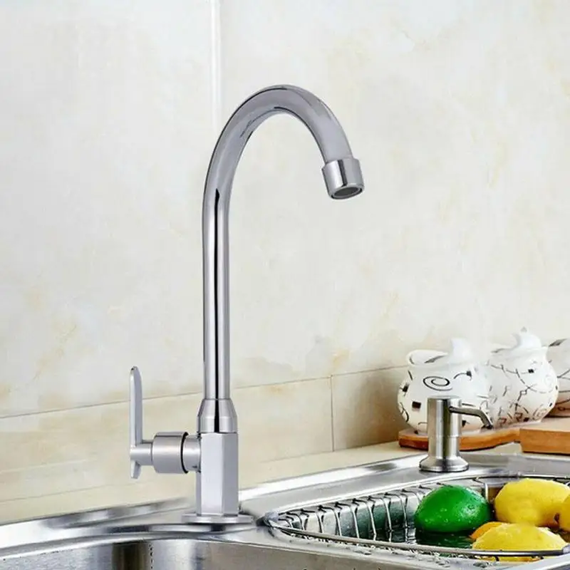 

Zinc Alloy Sink Basin Faucet Single Hole, Kitchen Dish Basin Faucet Hot and Cold Vertical Dish Faucet Sink Kitchen Basin Faucet