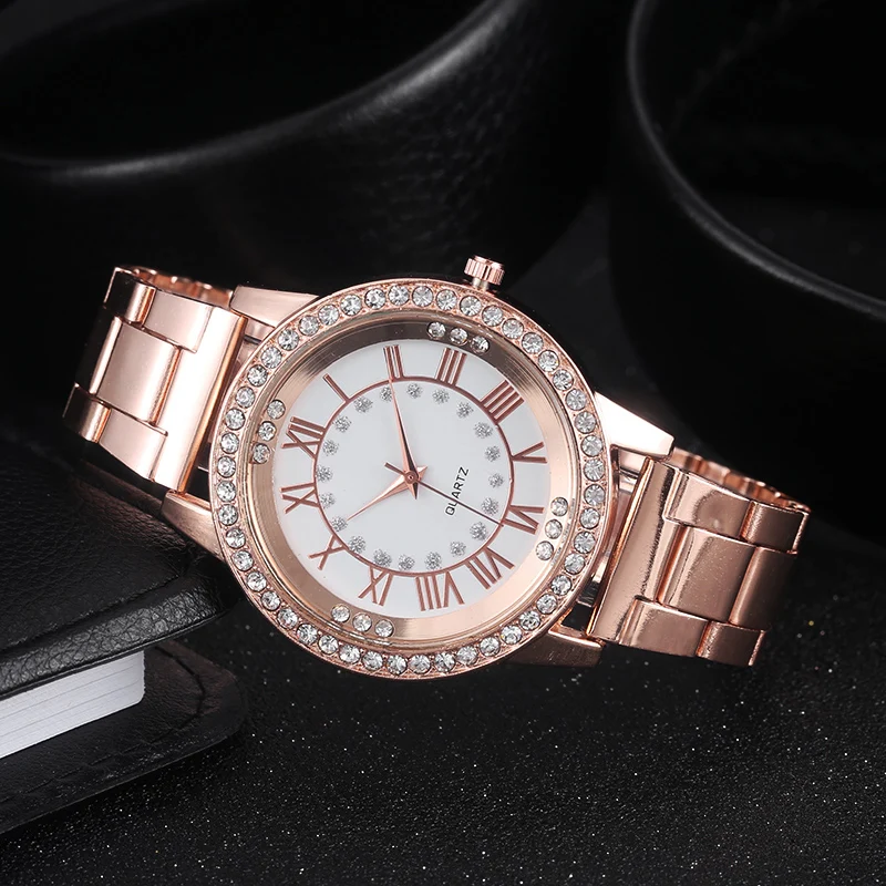 

Relogio Masculino Men Watch Top Brand Luxury Watch Women Quartz Watches Diamond Stainless Steel Analog Unisex Wrist Watch Clock