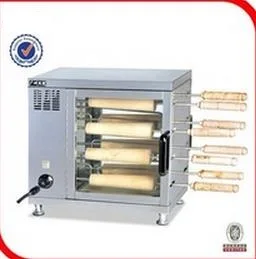 

Free shipping 220v Commercial Kitchen Electric Rotary Bread Baking Oven esktop toaster equipment Automatic rotating bread oven