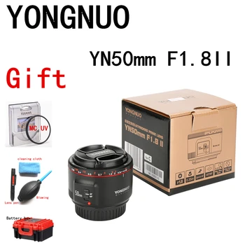 

YONGNUO YN50mm F1.8 II Large Aperture Auto Focus Lens for Canon Bokeh Effect Camera Lens for Canon EOS 70D 5D2 5D3 600D DSLR