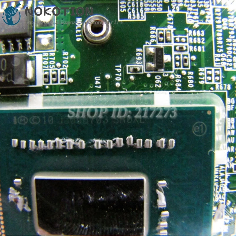  NOKOTION NBMAL11001 NB.MAL11.001 For Acer aspire V5-572G Laptop Motherboard DA0ZQKMB8E0 GT750M I5-3