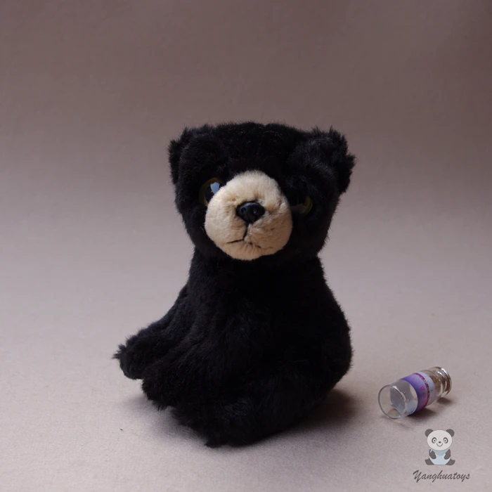 big stuffed black bear